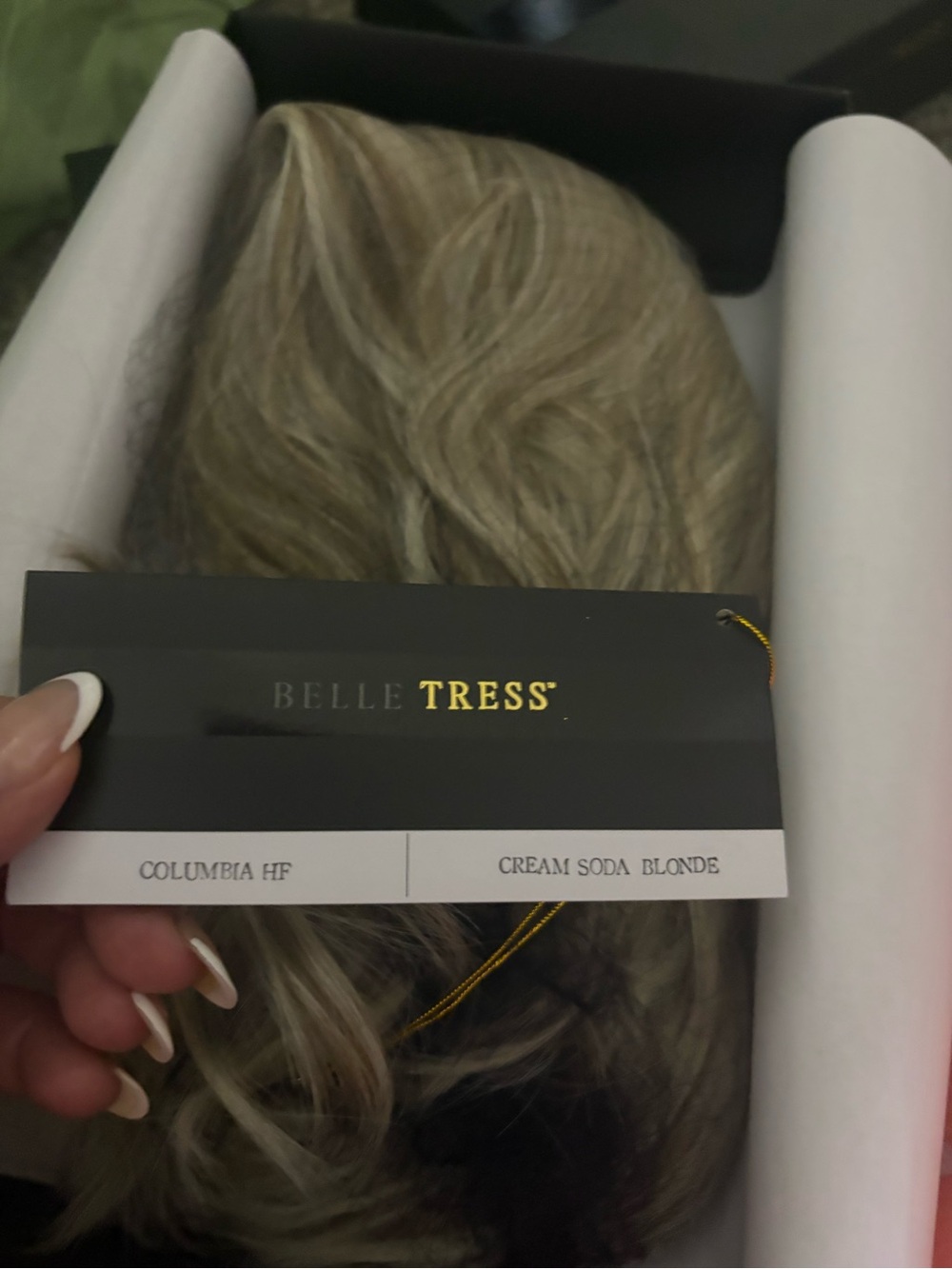 Belle Tress Columbia HF Cream Soda Blonde Wig - Natural Blonde Tone